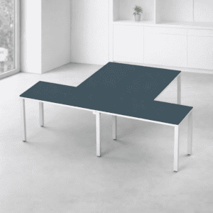 Mesa de oficina ajustable para trabajo y estudio, moderna y funcional.