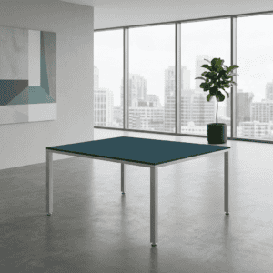 Mesa de ping pong para espacios de oficina y recreación.