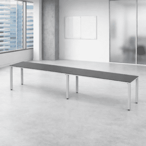 Escritorio Lineal Billydesk 360x60cm (2 personas) - Oxford-Blanco