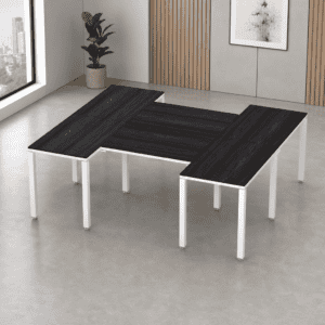 Escritorio en H Billydesk 180x210cm - Anahuac-blanco