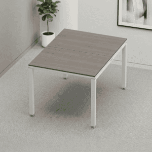 Mesa de oficina moderna y funcional para espacios de trabajo.