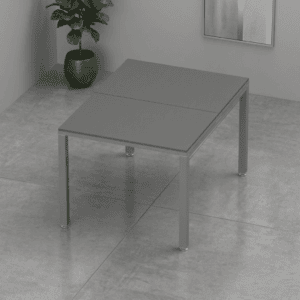 Mesa de oficina moderna y funcional para espacios de trabajo eficientes.