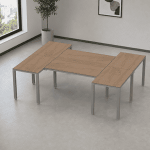 Escritorio en H Billydesk 180x240cm - Monarca-Oxford
