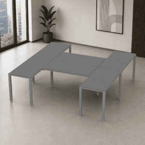 Escritorio en H Billydesk 300x240cm - Oxford-Oxford