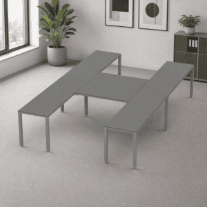 Escritorio en H Billydesk 360x240cm - Oxford-Oxford