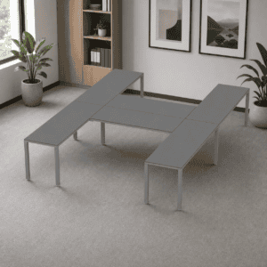 Escritorio en H Billydesk 360x270cm - Oxford-Oxford