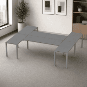 Escritorio en H Billydesk 240x300cm - Oxford-Oxford