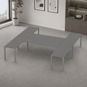 Escritorio en H Billydesk 300x300cm - Oxford-Oxford