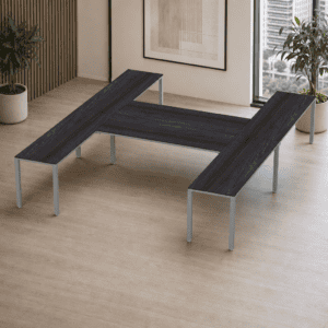 Escritorio en H Billydesk 360x300cm - Anáhuac-Oxford