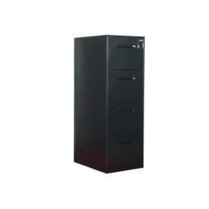 Archivero Vertical 4 Gavetas MC Armado (Negro)