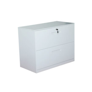 Archivero Horizontal 2 Gavetas MC Desarmado (Blanco Ostión)