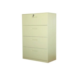 Archivero Horizontal 4 Gavetas MC Desarmado (Pistache Claro)